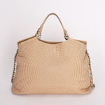 Chanel Spiral Sea Hit Tote Beige Iridescent (leather) SHW