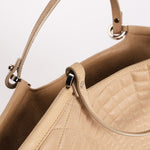 Chanel Spiral Sea Hit Tote Beige Iridescent (leather) SHW
