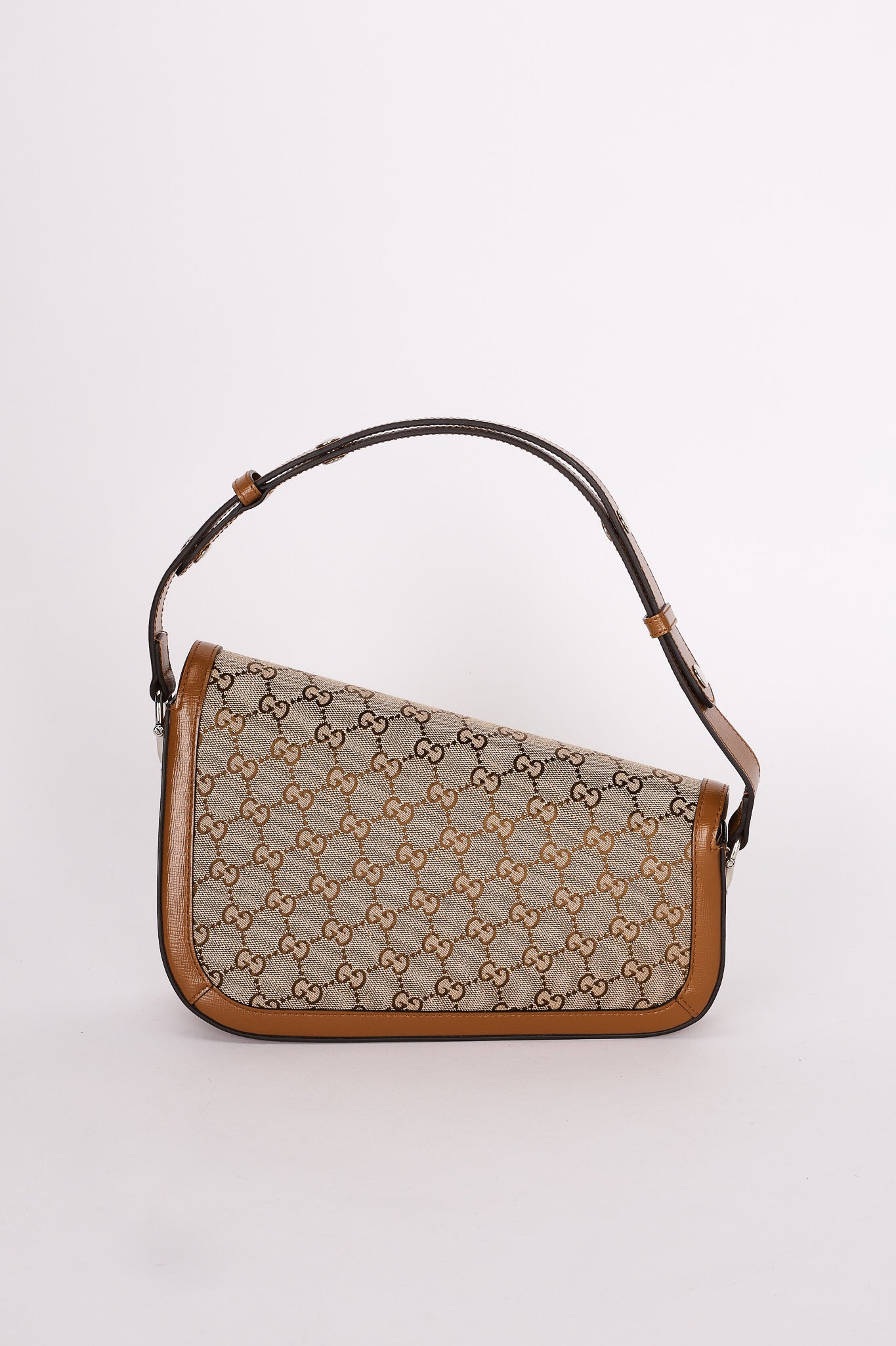 Gucci Horsebit 1955 Small Asymmetric Shoulder Bag