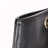 Chanel Bijoux Chain Shopping Tote Black Caviar SHW