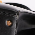 Hermès Kelly 32 Noir Box GHW