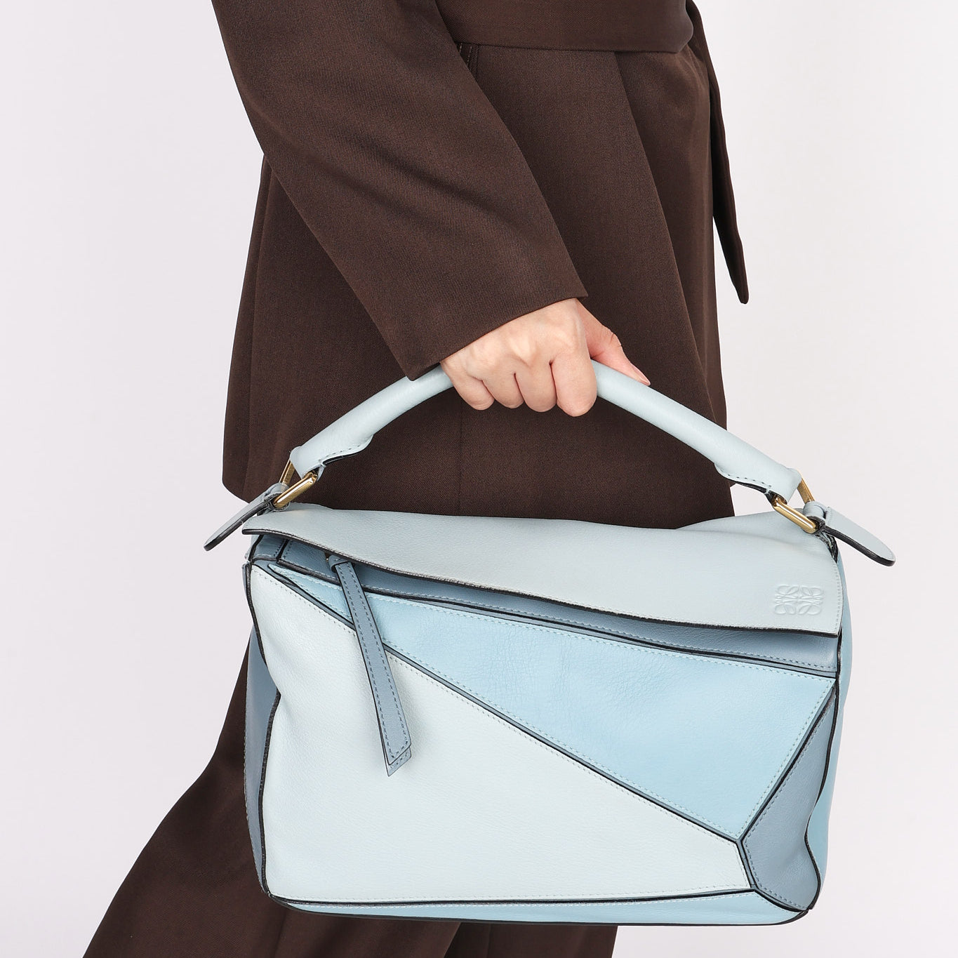 Loewe Medium Tricolor Puzzle Bag