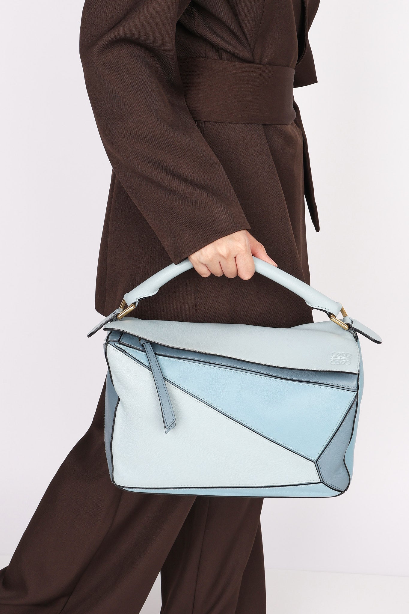 Loewe Medium Tricolor Puzzle Bag
