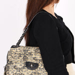 Chanel Tweed Icons Chain Shoulder Bag SHW