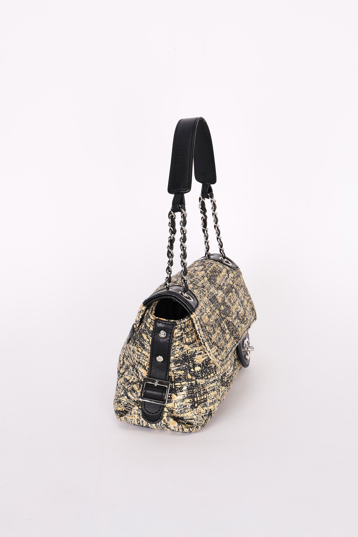 Chanel Tweed Icons Chain Shoulder Bag SHW