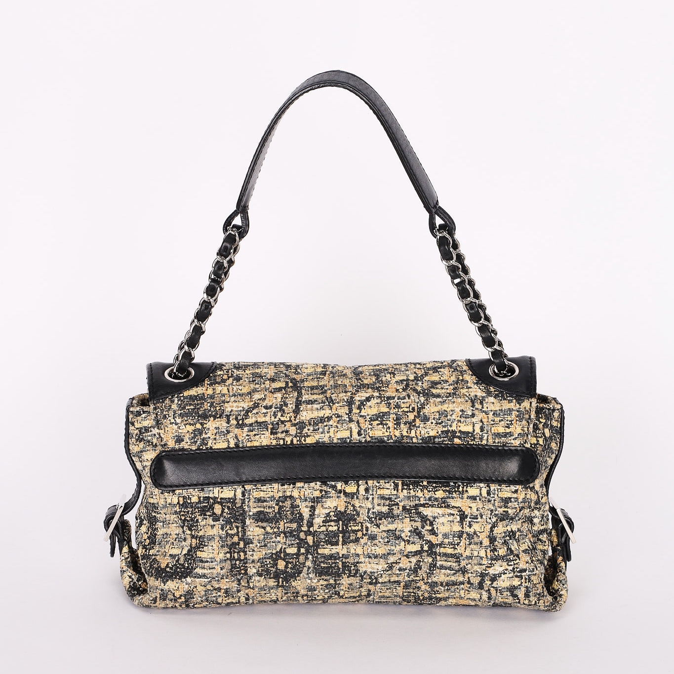 Chanel Tweed Icons Chain Shoulder Bag SHW