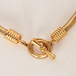Dior Oversized Rope Chain Dior Logo Letter Necklace