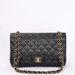 Chanel Maxi Classic Double Flap Black Caviar GHW