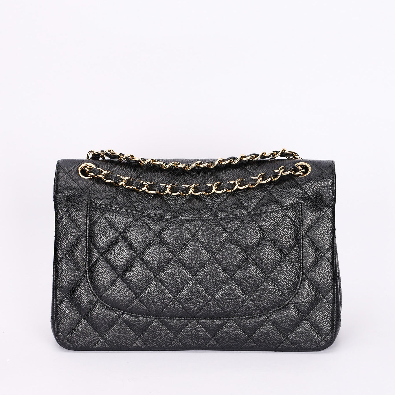 Chanel Maxi Classic Double Flap Black Caviar GHW