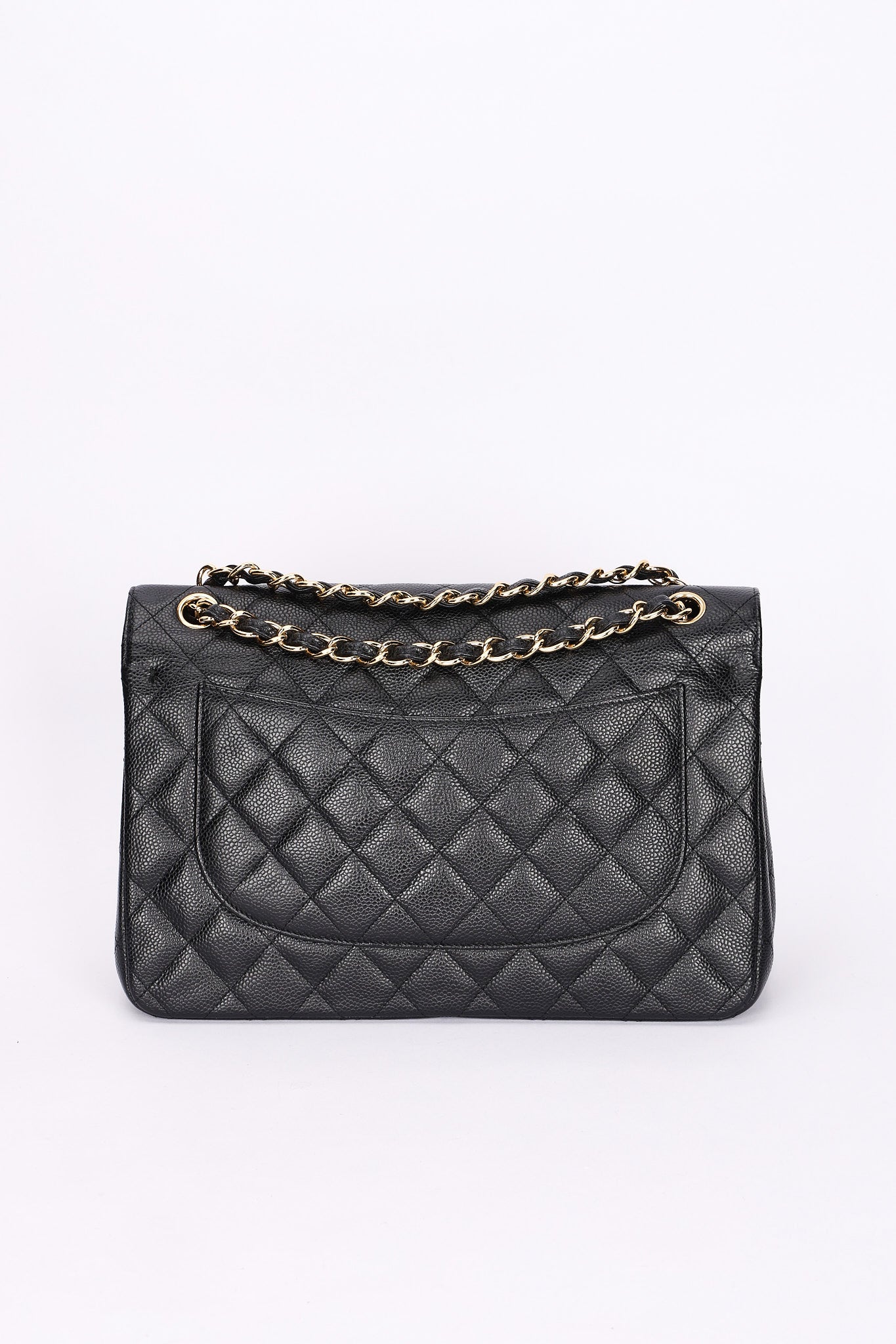 Chanel Maxi Classic Double Flap Black Caviar GHW