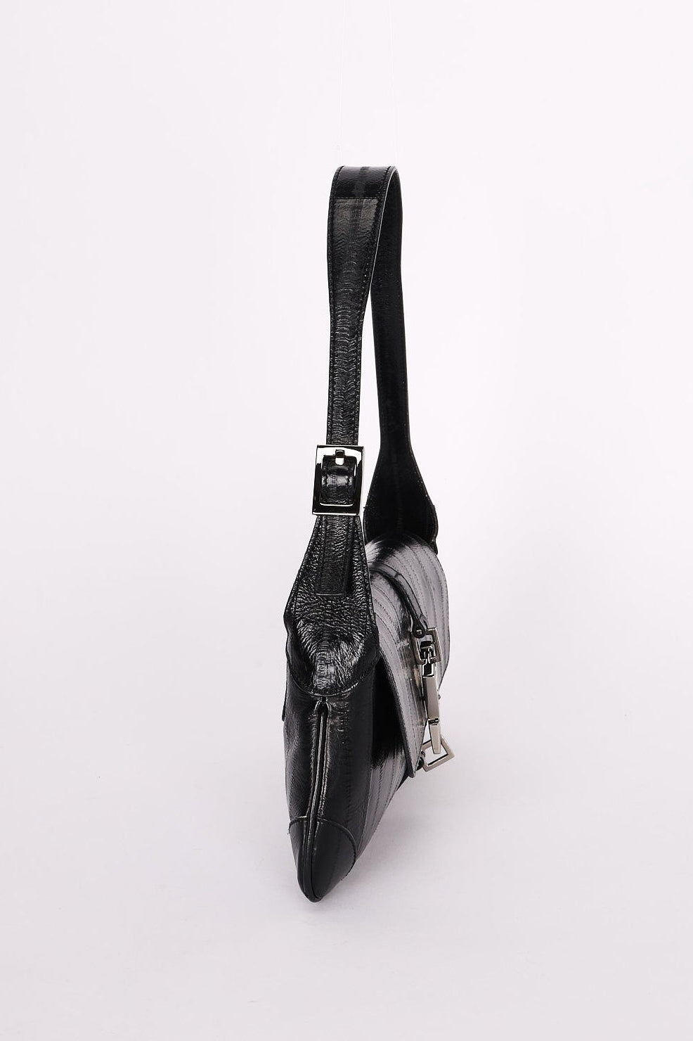 Gucci Jackie Shoulder Bag Black Eel