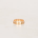 Cartier 18K Rose Gold Love Ring, Size US 5.25