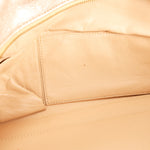 Chanel Luxe Ligne Bowler Bag Gold Metallic Calfskin GHW