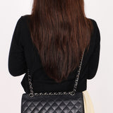 Chanel Medium Classic Double Flap Black Caviar SHW