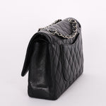 Chanel Medium Classic Double Flap Black Caviar SHW