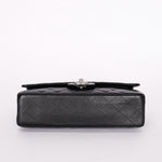 Chanel Medium Classic Double Flap Black Caviar SHW