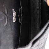 Chanel Medium Classic Double Flap Black Caviar SHW
