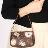 Louis Vuitton Monogram Patch Mini Chain Pochette