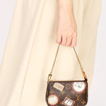 Louis Vuitton Monogram Patch Mini Chain Pochette