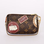 Louis Vuitton Monogram Patch Mini Chain Pochette