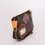 Louis Vuitton Monogram Patch Mini Chain Pochette