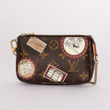 Louis Vuitton Monogram Patch Mini Chain Pochette