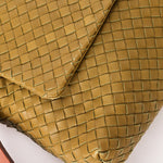 Bottega Veneta Intrecciato Messenger Bag Green