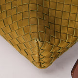 Bottega Veneta Intrecciato Messenger Bag Green