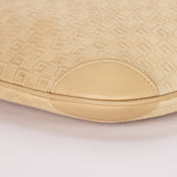 Gucci G Monogram Suede Shoulder Bag
