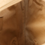 Gucci G Monogram Suede Shoulder Bag