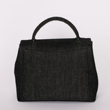 Chanel Denim Kelly Top Handle Bag 24K GP