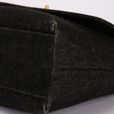 Chanel Denim Kelly Top Handle Bag 24K GP