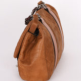 Chanel In the Mix Messenger Bag Tan Lambskin 2008 RHW