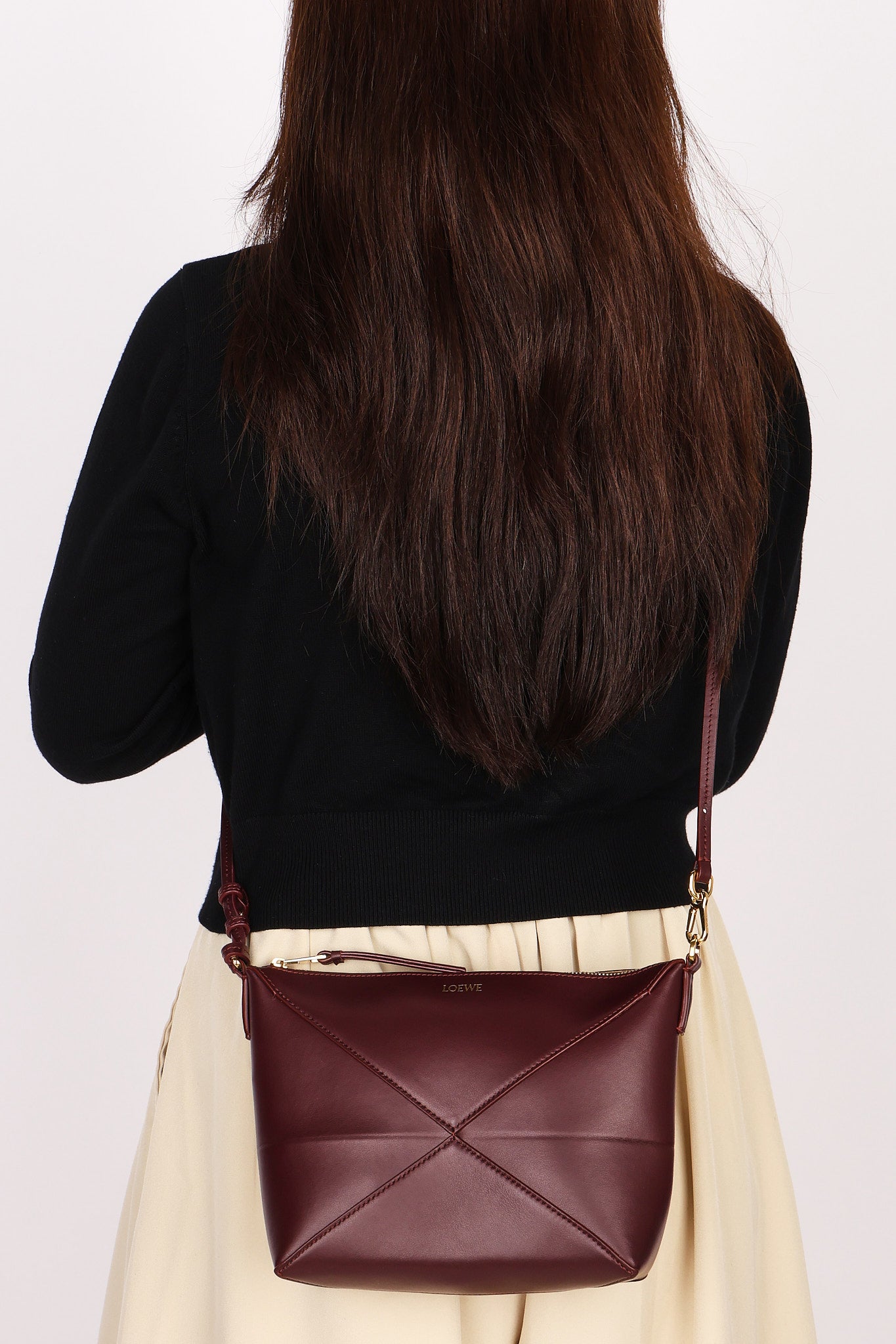 Loewe Puzzle Fold Pouch with Strap