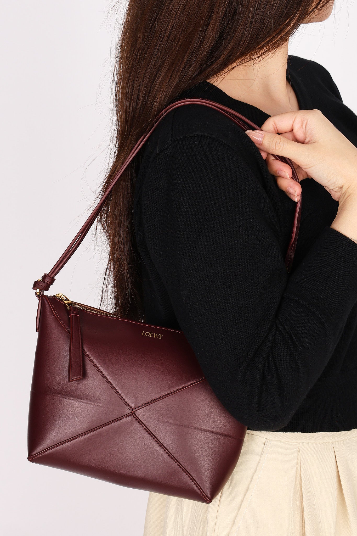Loewe Puzzle Fold Pouch with Strap