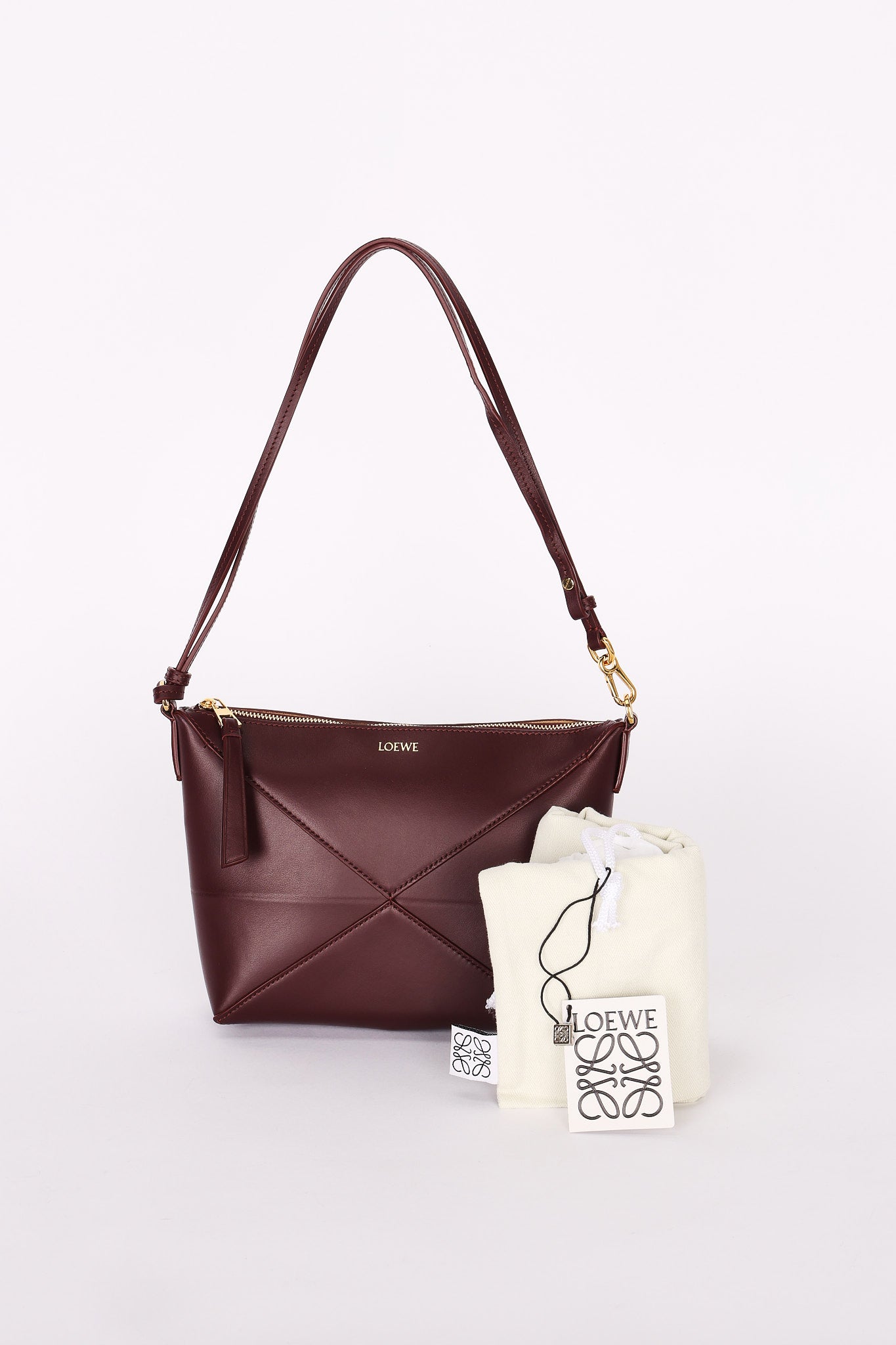 Loewe Puzzle Fold Pouch with Strap