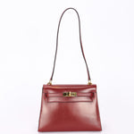 Hermès Mini Kelly Bordeaux Box 1984 GHW