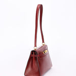 Hermès Mini Kelly Bordeaux Box 1984 GHW
