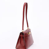 Hermès Mini Kelly Bordeaux Box 1984 GHW