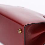 Hermès Mini Kelly Bordeaux Box 1984 GHW