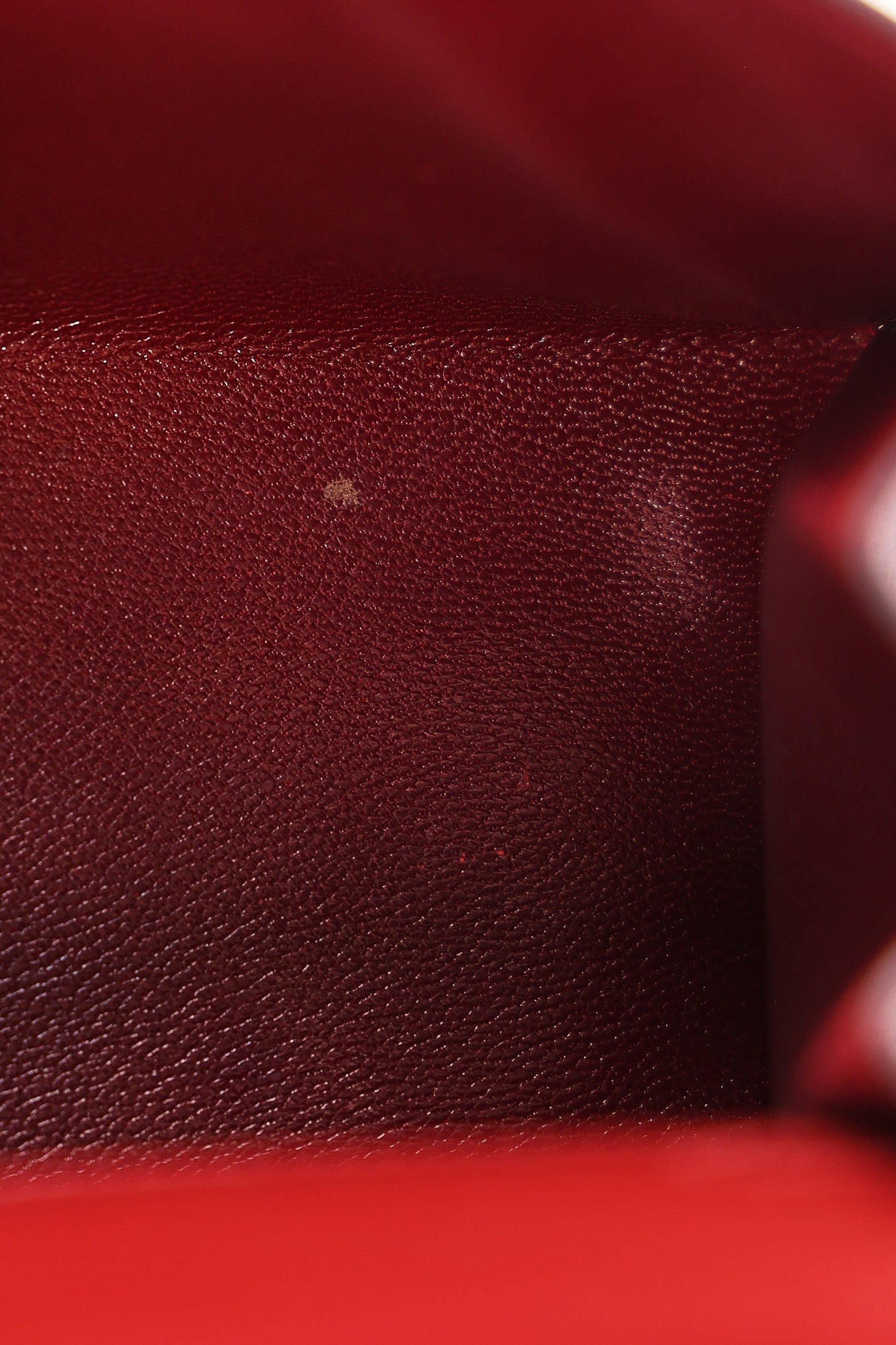 Hermès Mini Kelly Bordeaux Box 1984 GHW