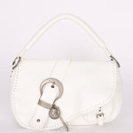 Christian Dior Whipstitch Gaucho Saddle Shoulder Bag