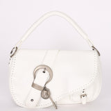 Christian Dior Whipstitch Gaucho Saddle Shoulder Bag