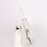 Christian Dior Whipstitch Gaucho Saddle Shoulder Bag