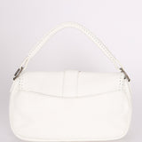 Christian Dior Whipstitch Gaucho Saddle Shoulder Bag