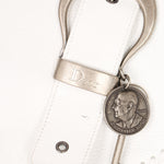 Christian Dior Whipstitch Gaucho Saddle Shoulder Bag