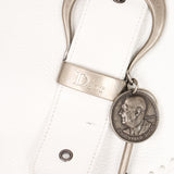 Christian Dior Whipstitch Gaucho Saddle Shoulder Bag