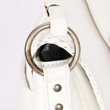 Christian Dior Whipstitch Gaucho Saddle Shoulder Bag