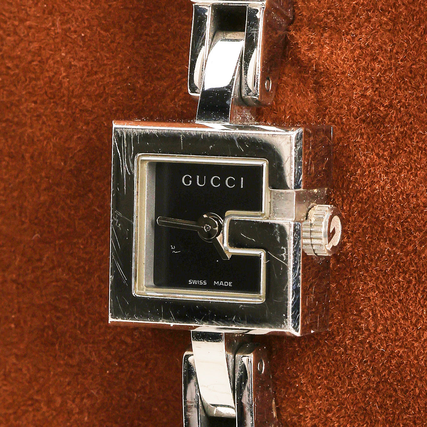 Gucci 102 G Square Watch 14mm