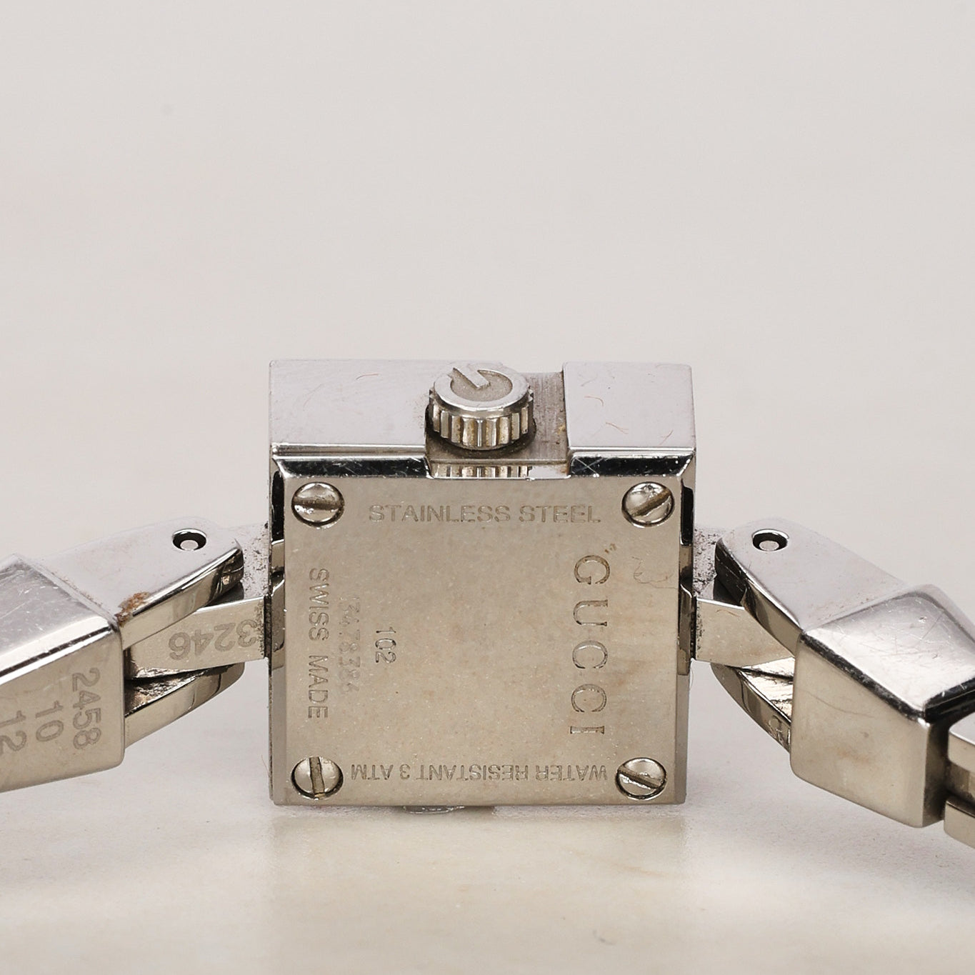 Gucci 102 G Square Watch 14mm
